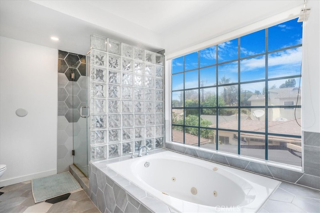 Primary bath spa tub